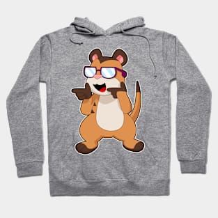 Meerkat Sunglasses Hoodie